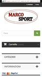 Mobile Screenshot of marcosport.net