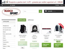 Tablet Screenshot of marcosport.net